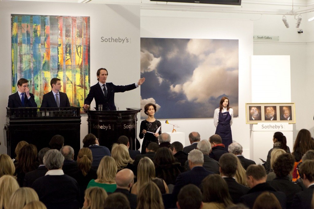 La-sala-di-Sotheby’s-fra-Bacon-e-Richter