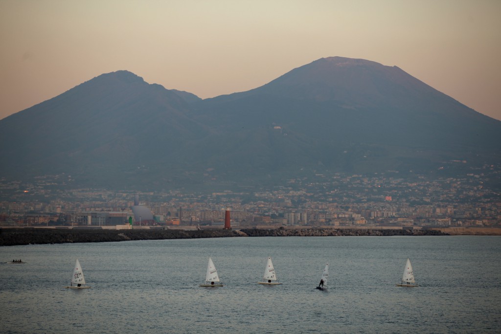 Landmarks In the Historic Southern Italian City Of Naples