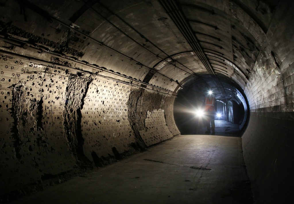 The Disused Underground Station Churchill Used As A Wartime Bunker