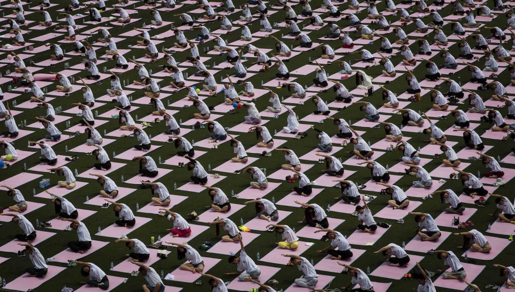 China Daily Life - Day of Yoga