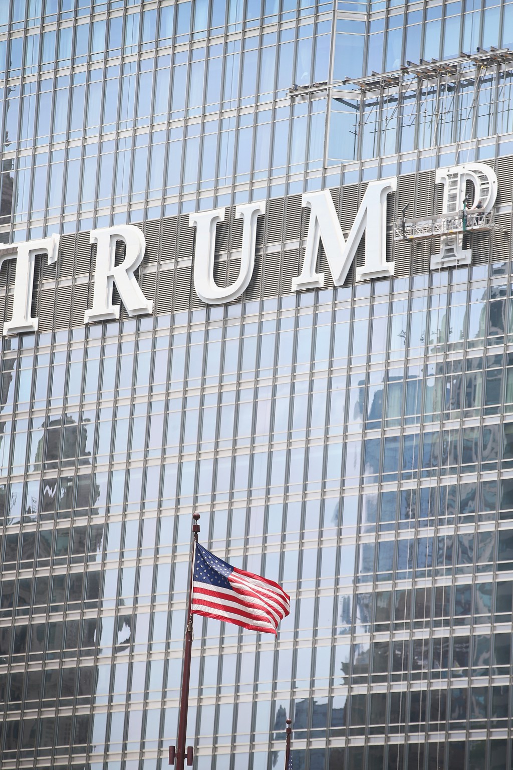 Il Trump Building di Chicago (Scott Olson/Getty Images)