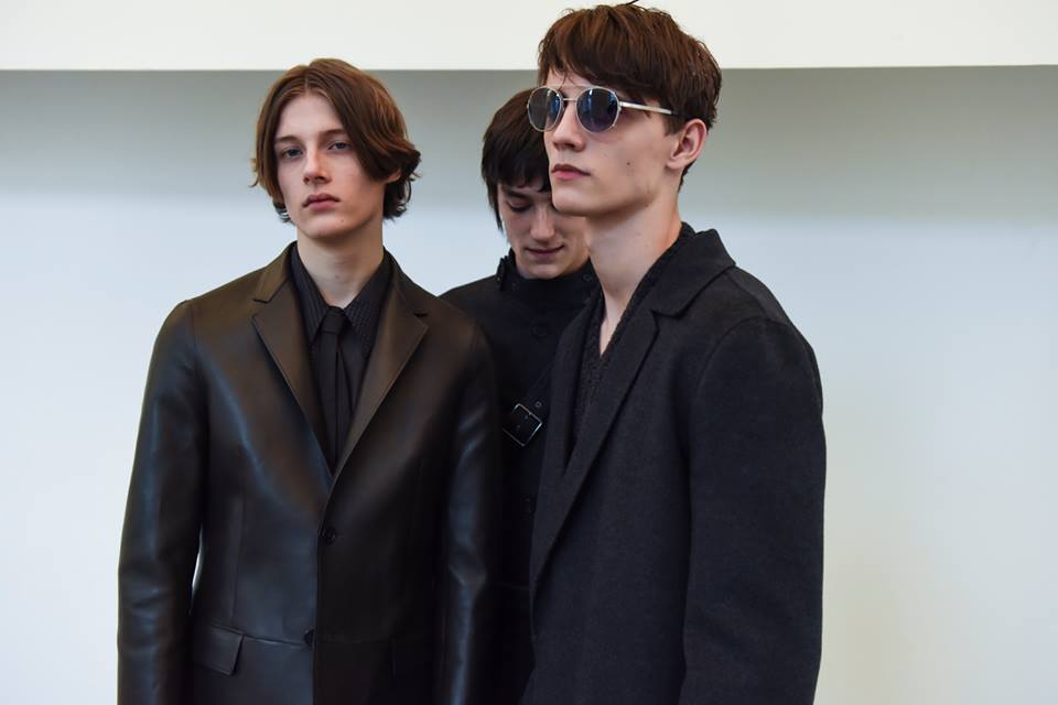 Jil Sander FW 2016 backstage courtesy of Jil Sander