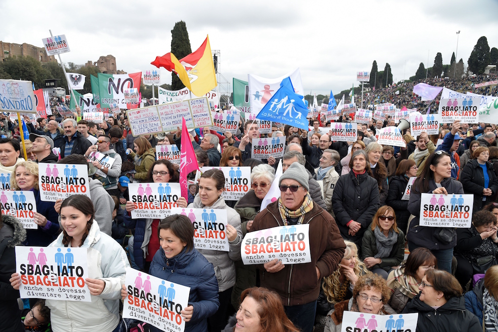 ITALY-FAMILY-DAY-DEMO