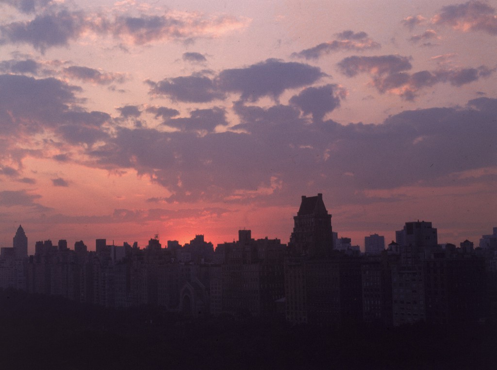 NYC Skyline At Dusk