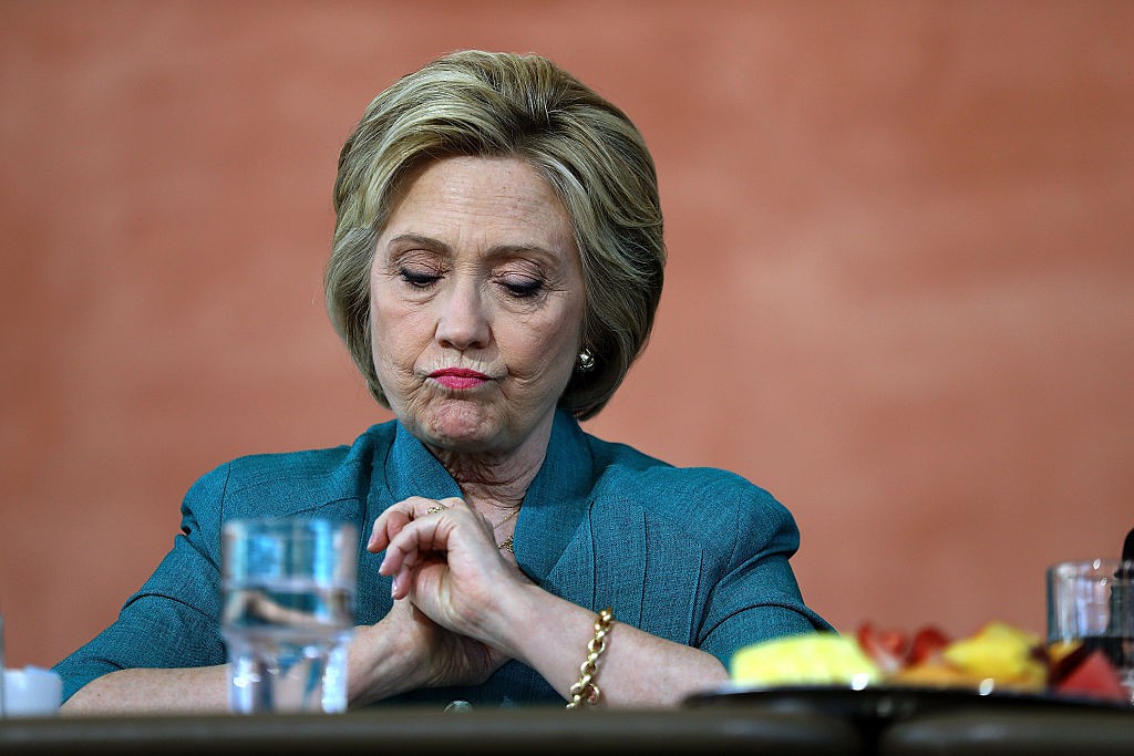 Hillary Clinton Campaigns In Southern California