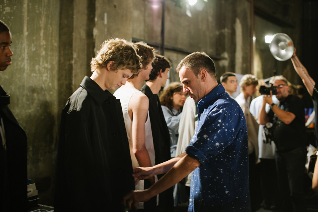 Raf Simons Credits Vanni Bassetti Courtsey of Pitti Uomo