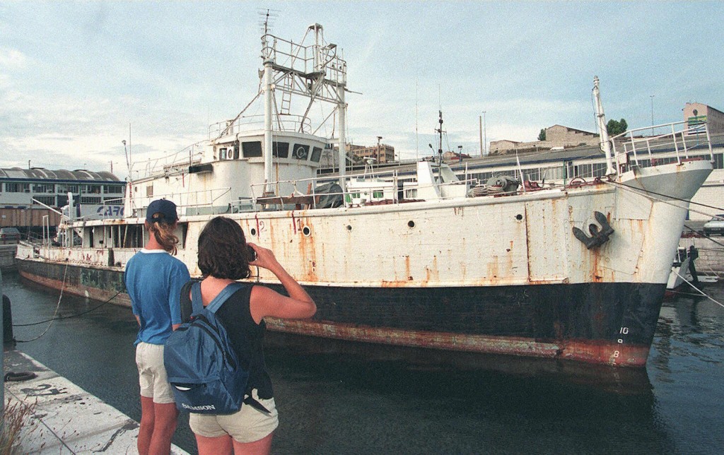 (FILES) File photo of tourists viewing t