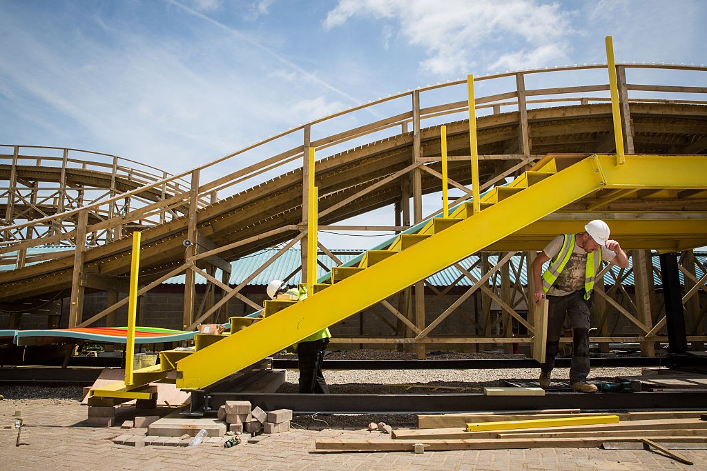 Finishing Touches Applied To Dreamlands Theme Park Ahead Of The Official Re-opening