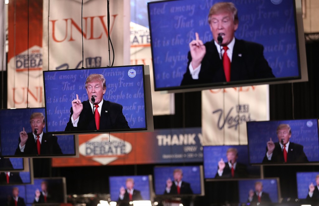 Final Presidential Debate Between Hillary Clinton And Donald Trump Held In Las Vegas