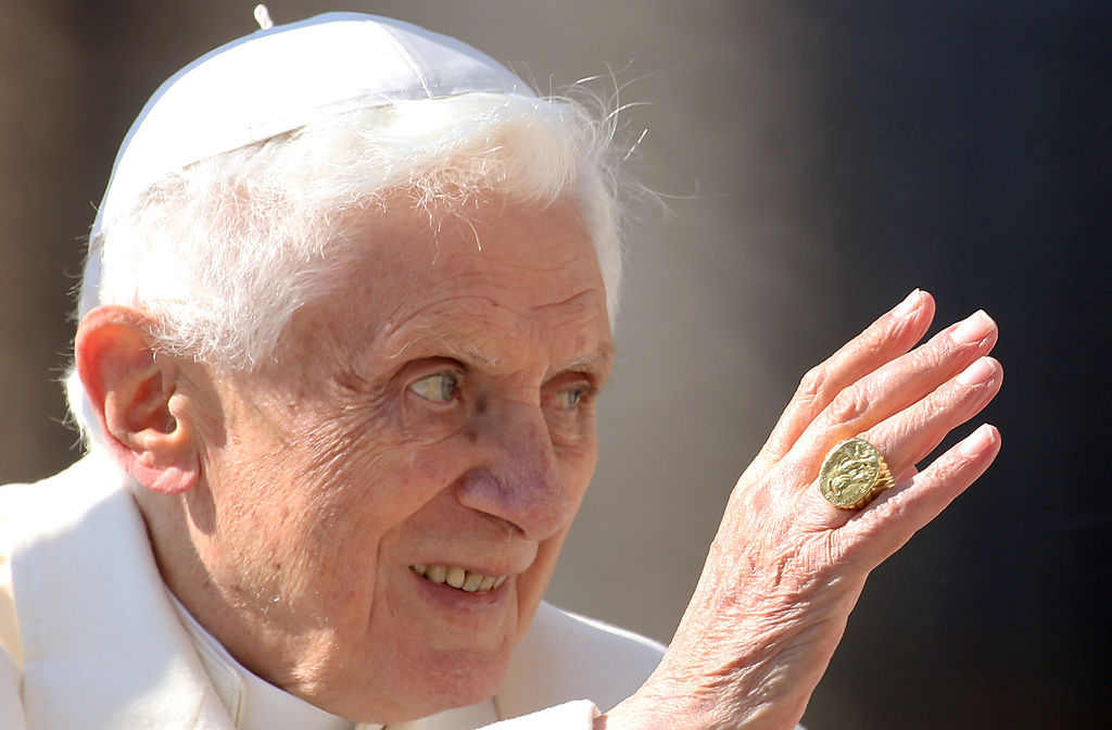 Pope Benedict XVI Holds His Final General Audience Before His Retirement