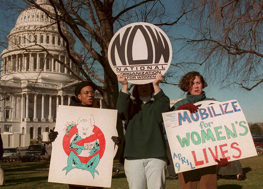 Women's reproductive rights and environmental demo