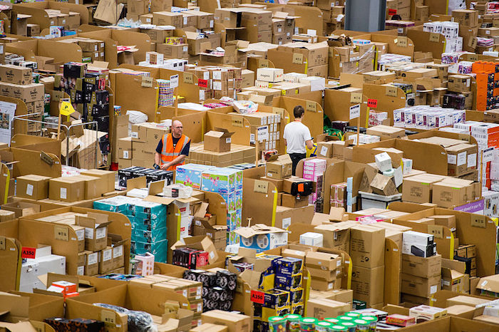 Amazon's Fulfilment Centre In Hemel Hempstead Gears Up For Black Friday