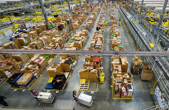 Amazon's Fulfilment Centre In Hemel Hempstead Gears Up For Black Friday