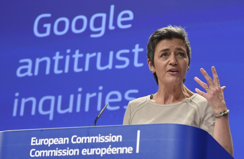 BELGIUM-EU-US-INTERNET-ANTITRUST-GOOGLE-PROBE